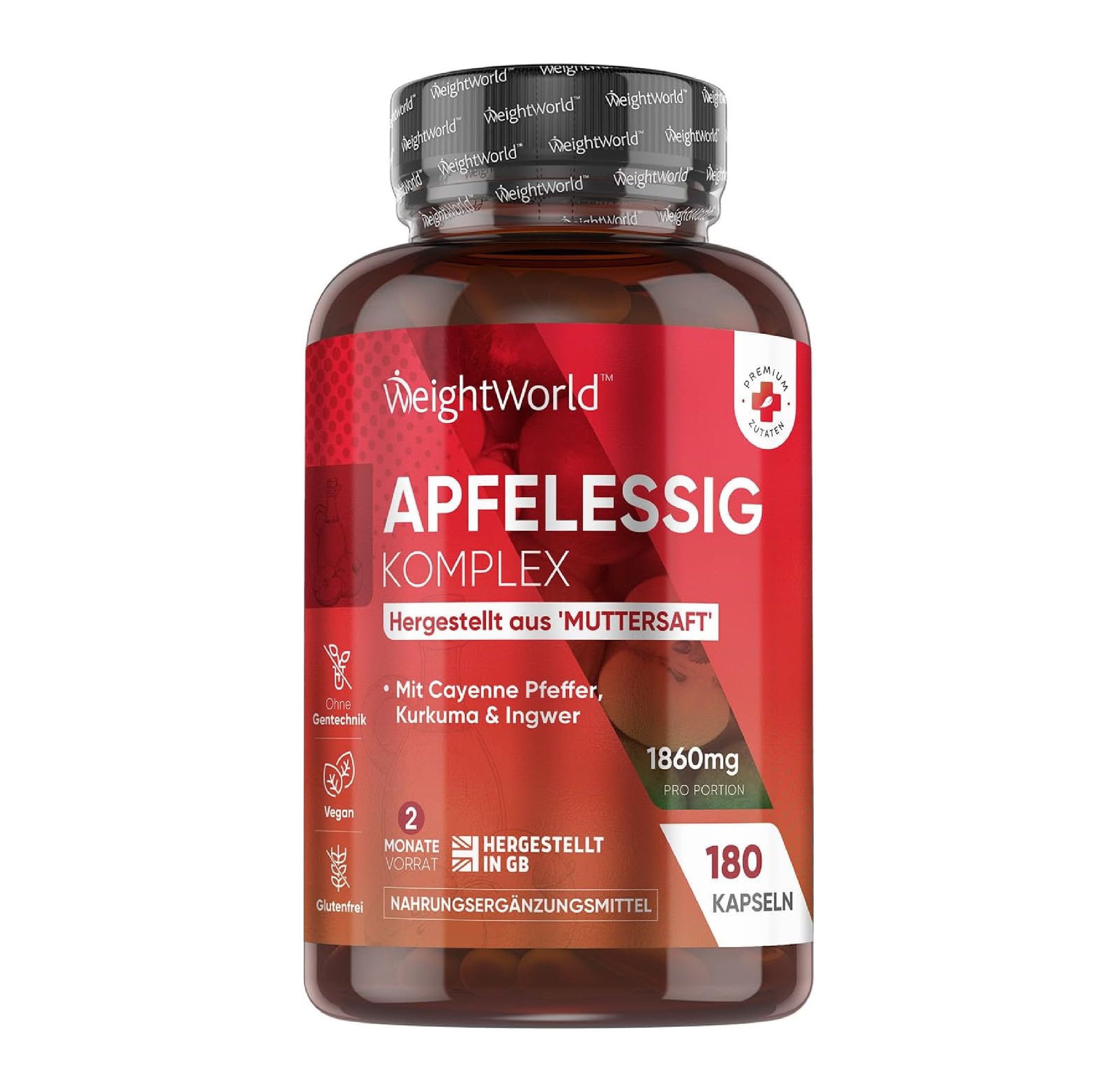 WeightWorld Apfelessig Kapseln