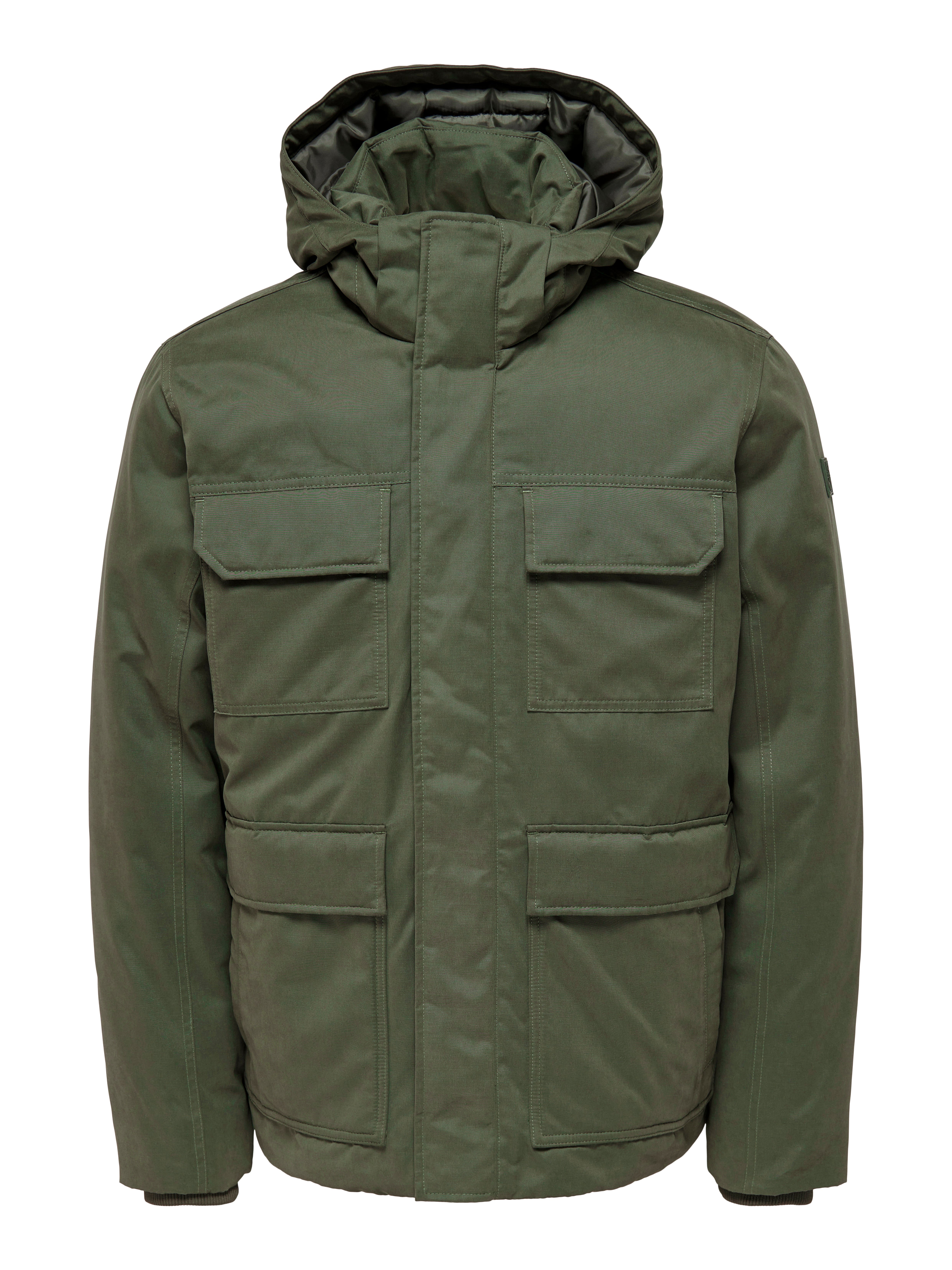 ONSCEDRIC Langer Parka Olive Night