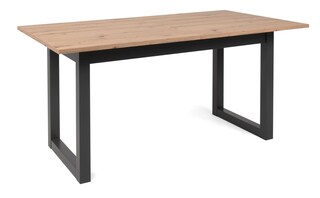 Tisch Denver Artisan Oak-Optik/Anthrazit 160(200) x 75 x 90 cm