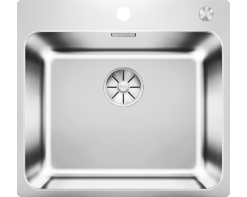 Blanco SOLIS 500-IF/A spoelbak, 540 x 500 mm, roestvrij staal, geborstelde afwerking, 526124