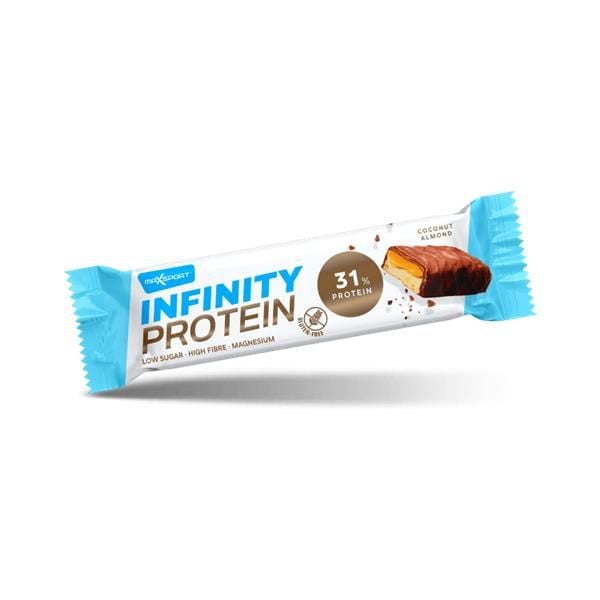 Barra Proteica Com Caramelo, Coco E Amêndoa. Sem Glúten