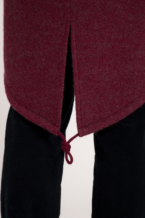 Jacke, Boiled Wool, Oversized, Kapuze, Egg-Shape