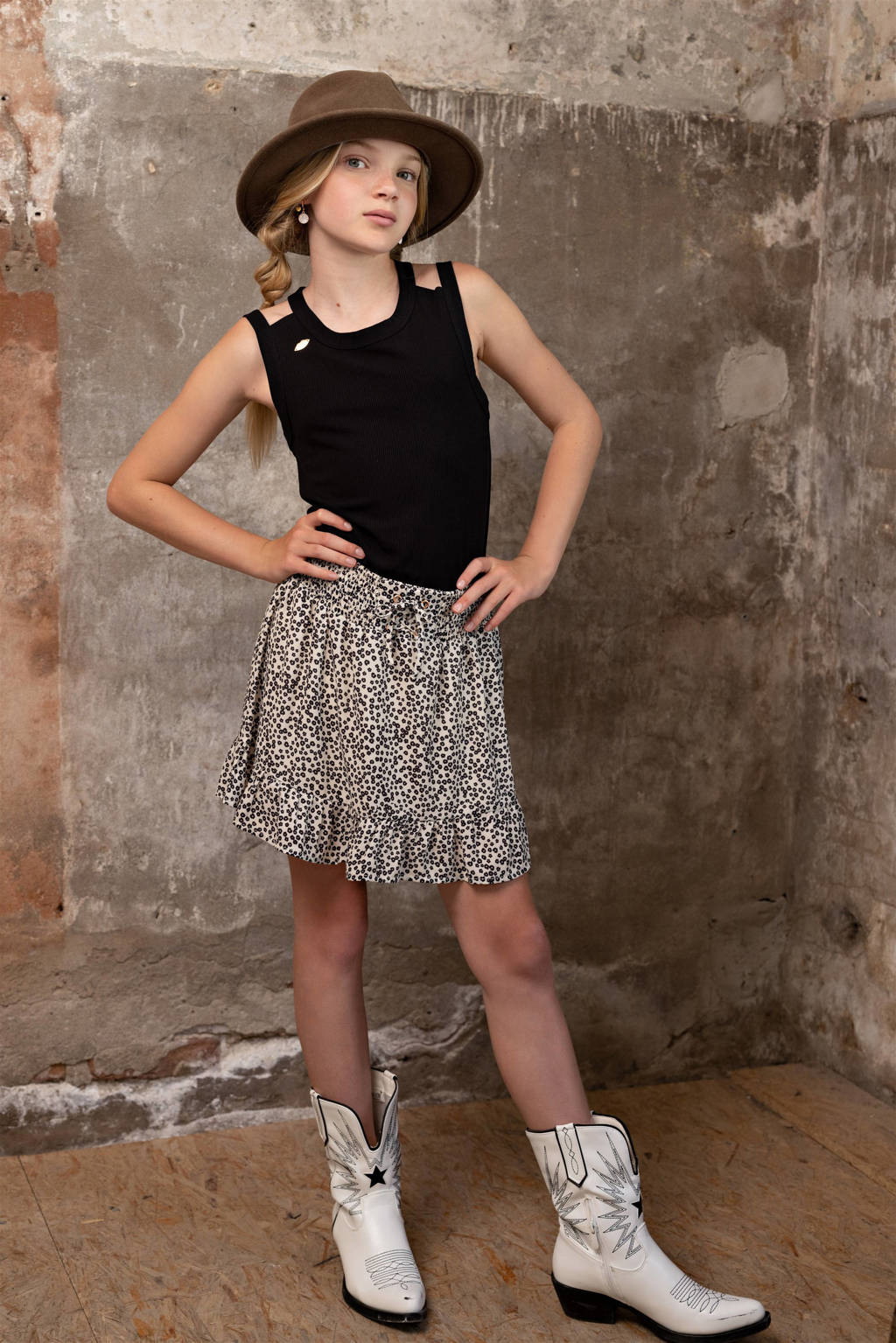 NoBell’ top Kandy zwart