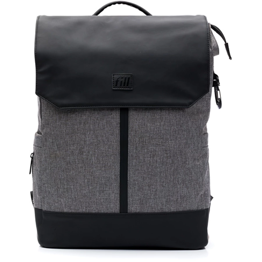 Fillikid Wickelrucksack Osaka grau melange