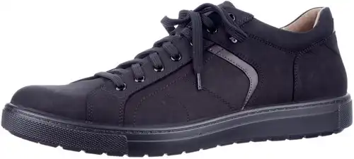 Jomos zwart 321204 H - maat 47 veterschoen zwart - maat 47 Calandschoen