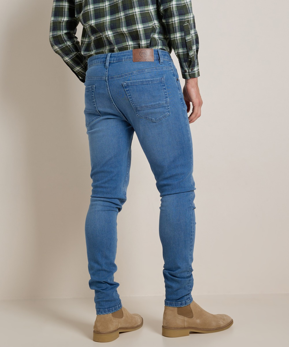basic slim fit stretch jeans