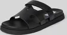 Steve Madden sandaaltjes van leer met klittenbandsluiting model 'Missile'
