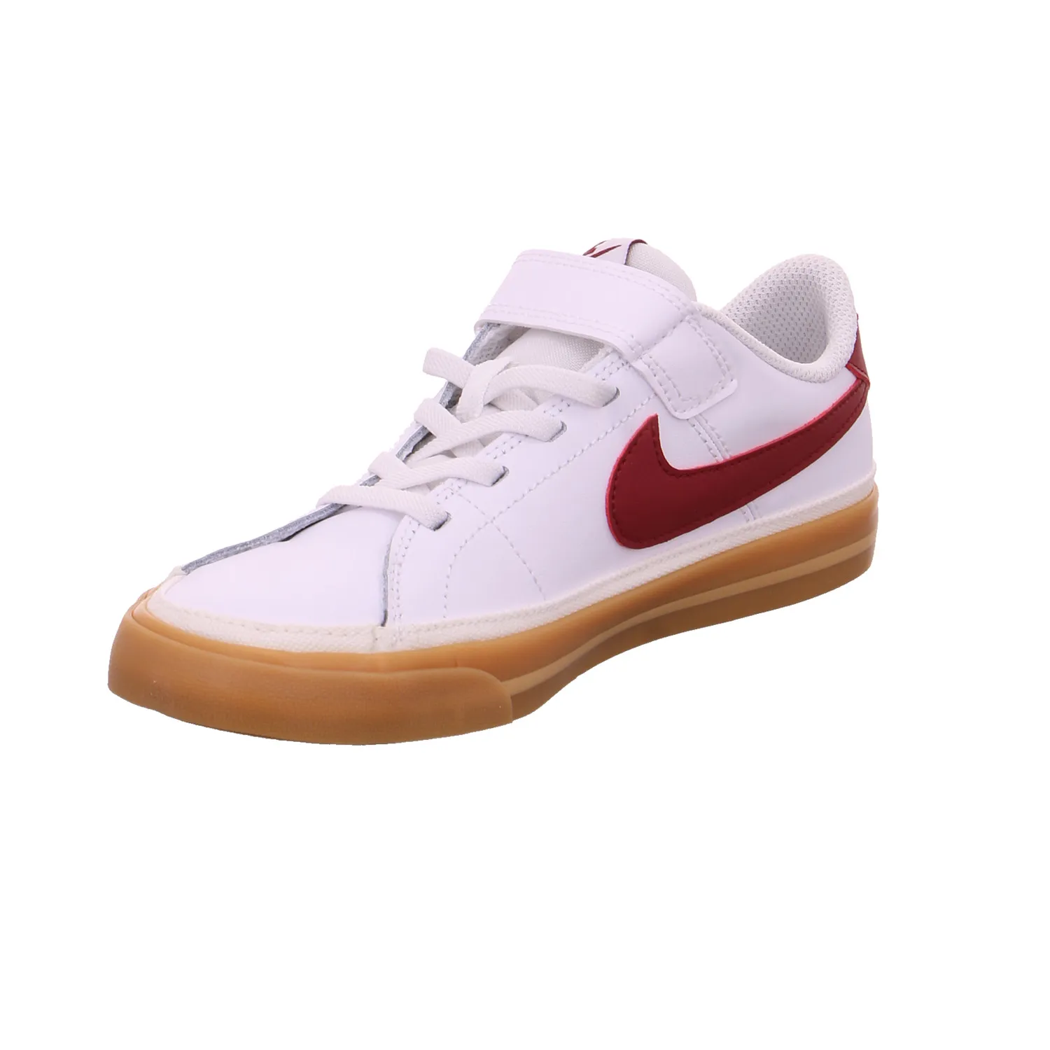 NIKE Kinder Sportschuh Weiss Lederimitat