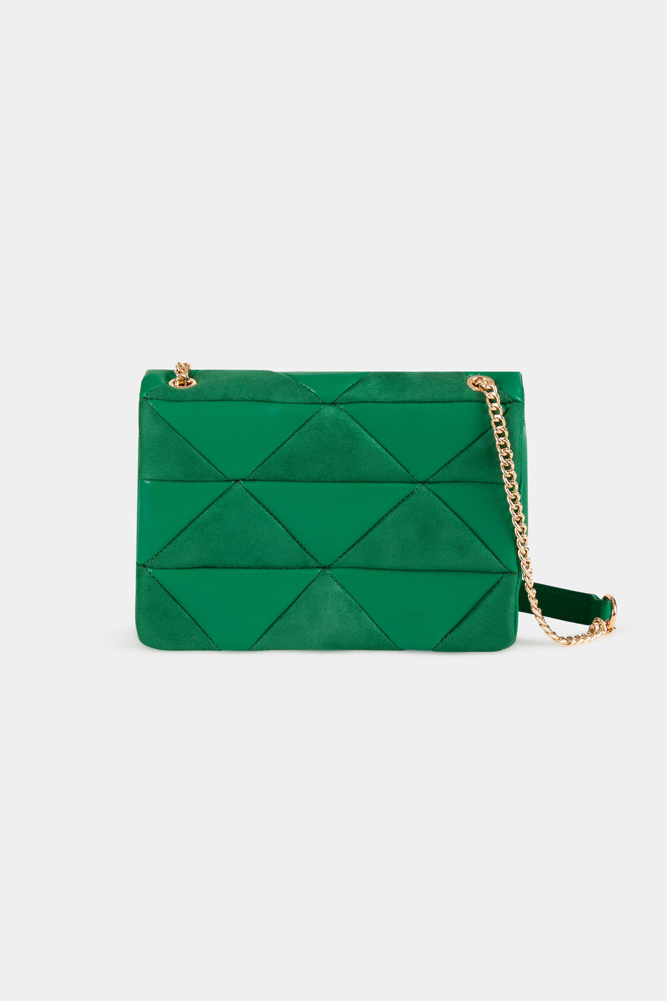 Bolsa cartera de mão bandolera cadena - Verde