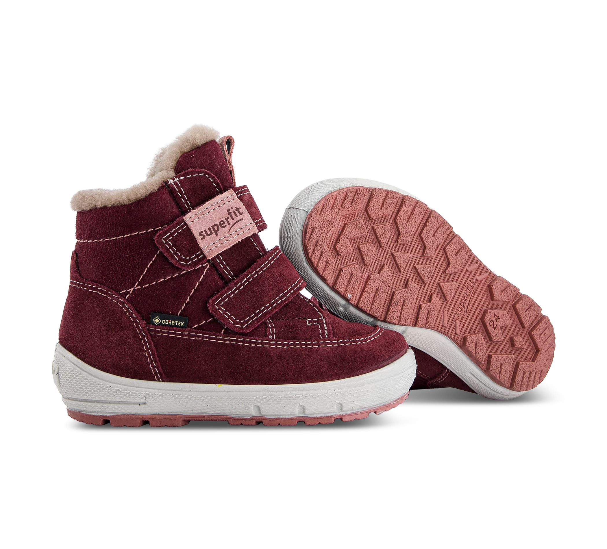 Superfit Groovy - Winterschuhe rot