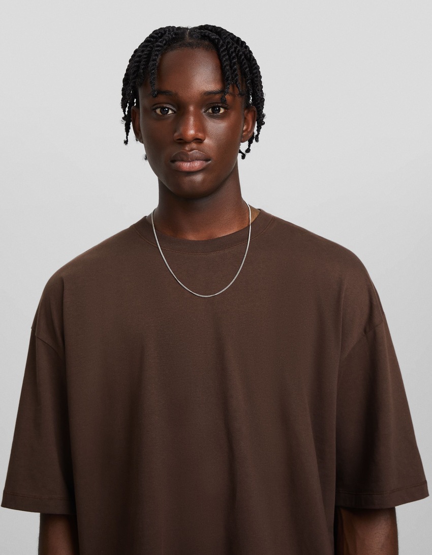Camiseta de manga curta oversized