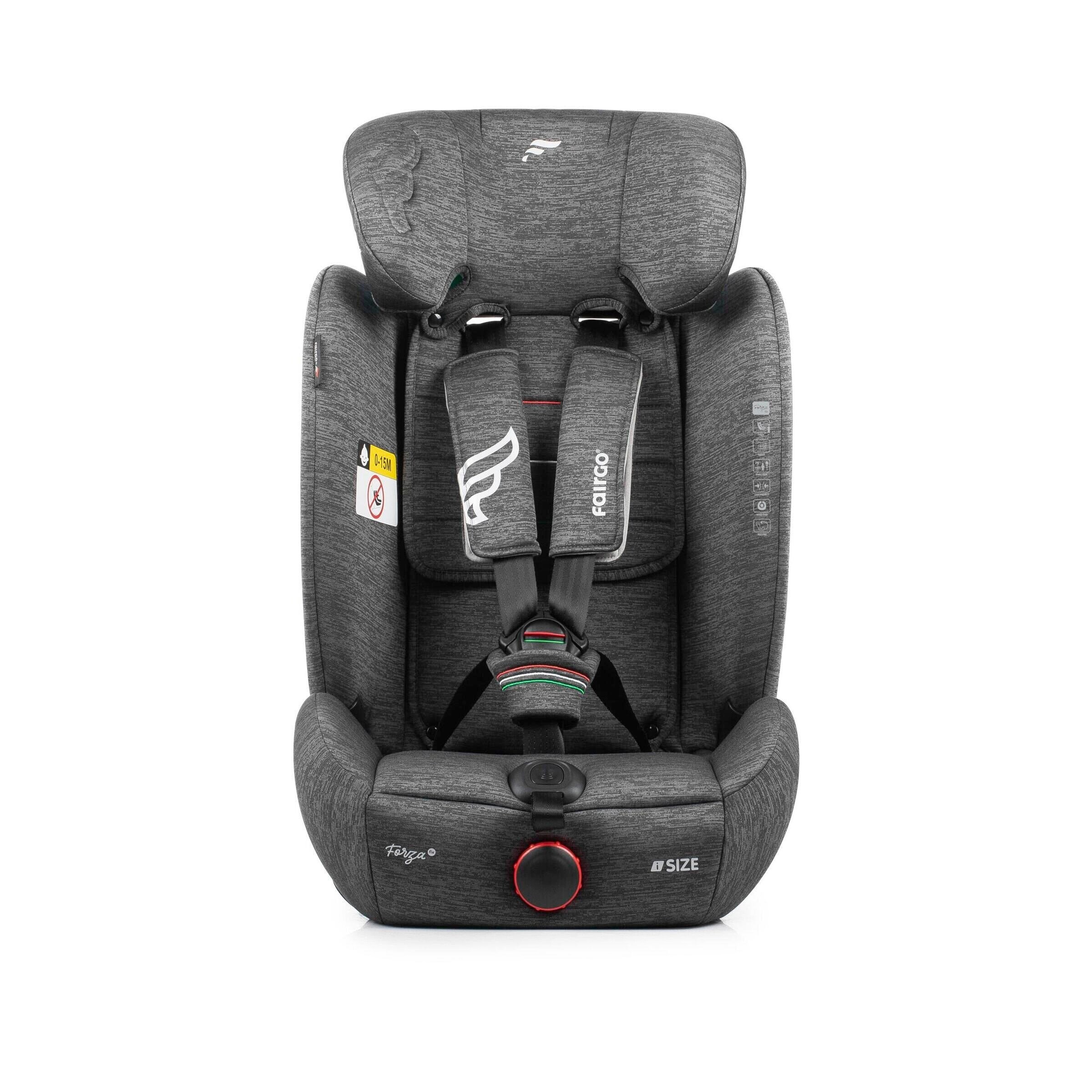 FAIRGO Forza i-Size Kindersitz 76-150 cm - Stone Grey