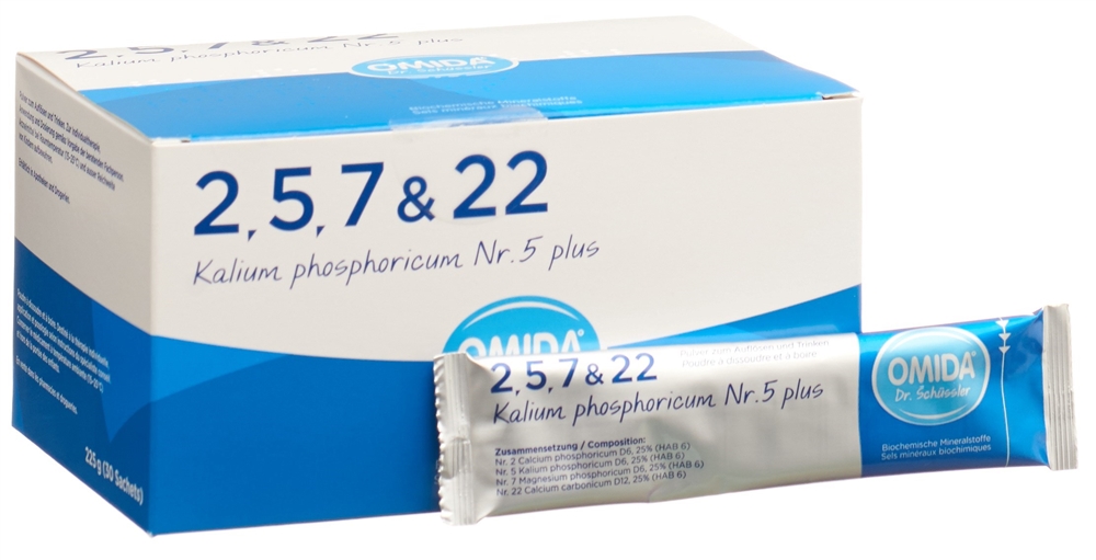 Omida Nr5 Kalium phosphoricum plus Plv Btl 30 Stk