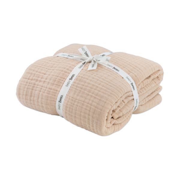 Baby Bello Hydrofiel Deken Toasted Almond 120 x 120 cm