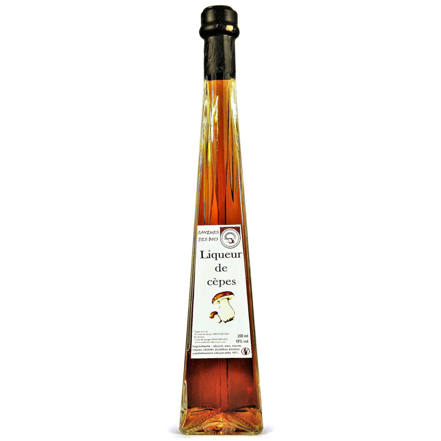 Liqueur de cèpe de Lozère - 18% - Saveurs Gour Mende