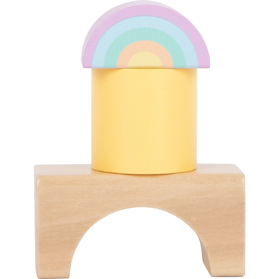small foot® Holzbausteine Pastell
