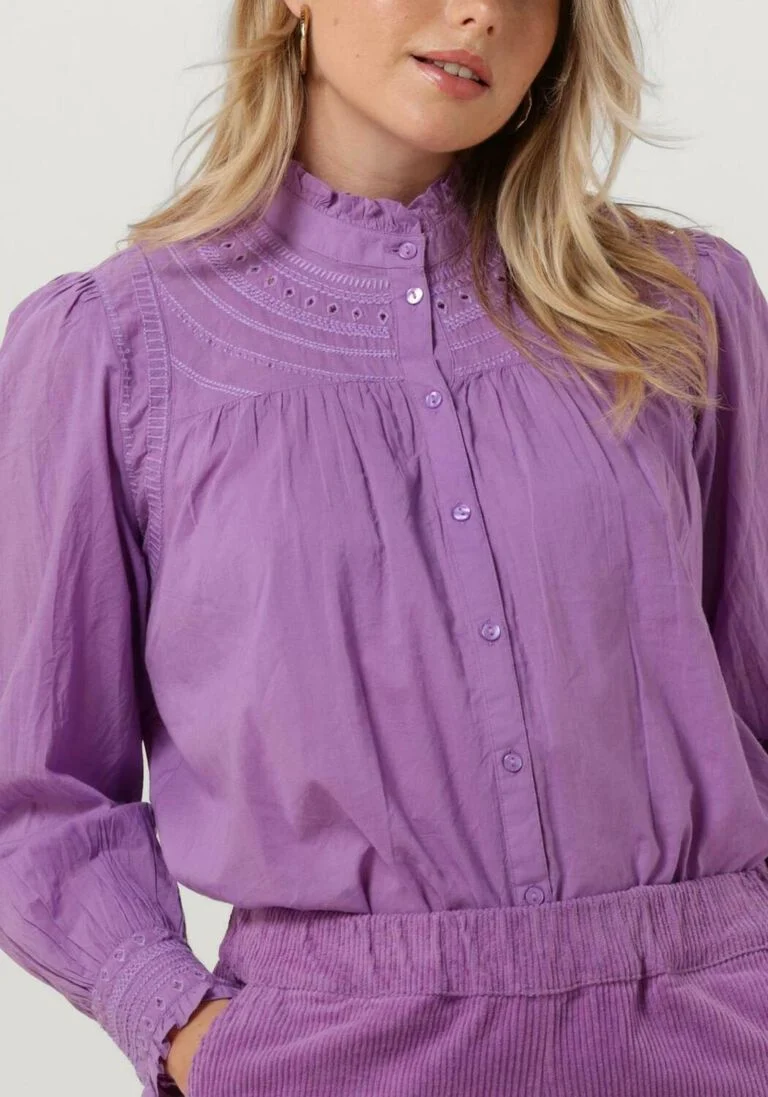 CIRCLE OF TRUST paarse circle of trust blouse remi blouse