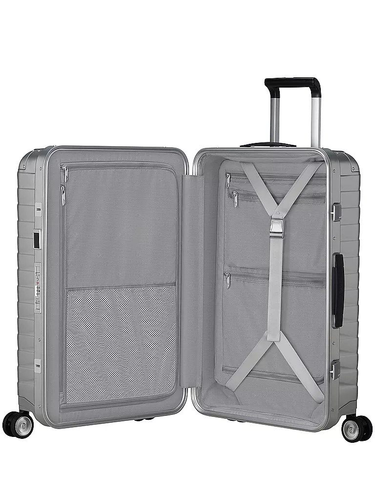 SAMSONITE Trolley PROXIS ALU Spinner 69 silber