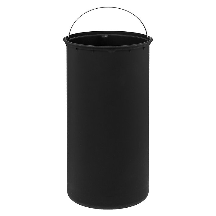 Poubelle de cuisine 30L Modern Color 5Five blanc et bambou