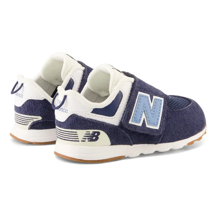 New Balance Baskets Scratchs 574 Baby Suede | Bleu