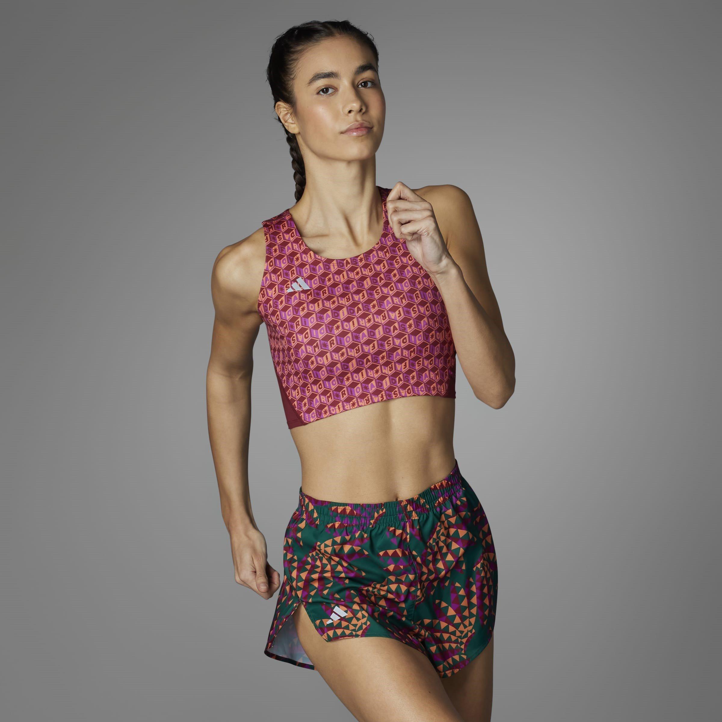 adidas Adizero x FARM Running Shorts Womens