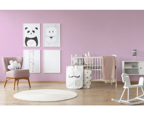 Vliesbehang 3832-28 Little Love Uni roze