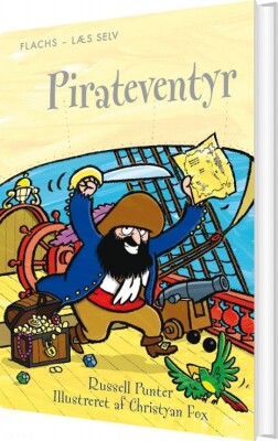Pirateventyr - Flachs Læs Selv - Russel - Bog