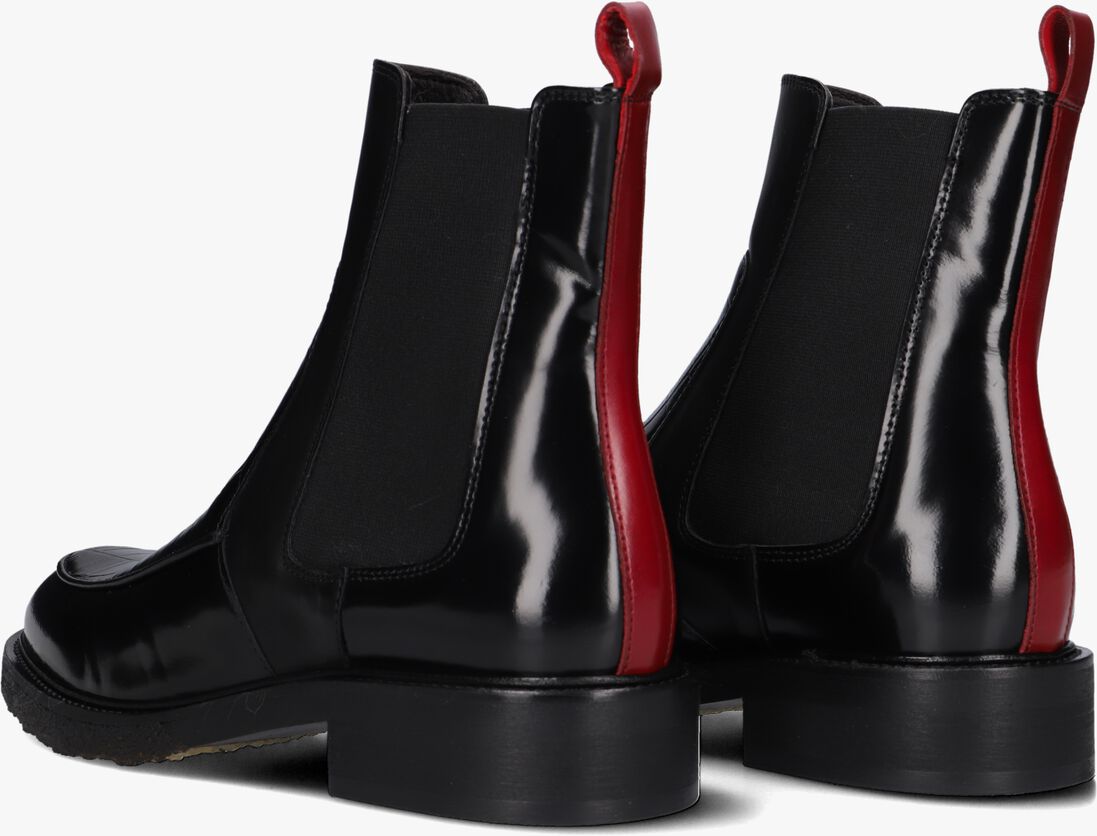 zwarte billi bi chelsea boots a7100