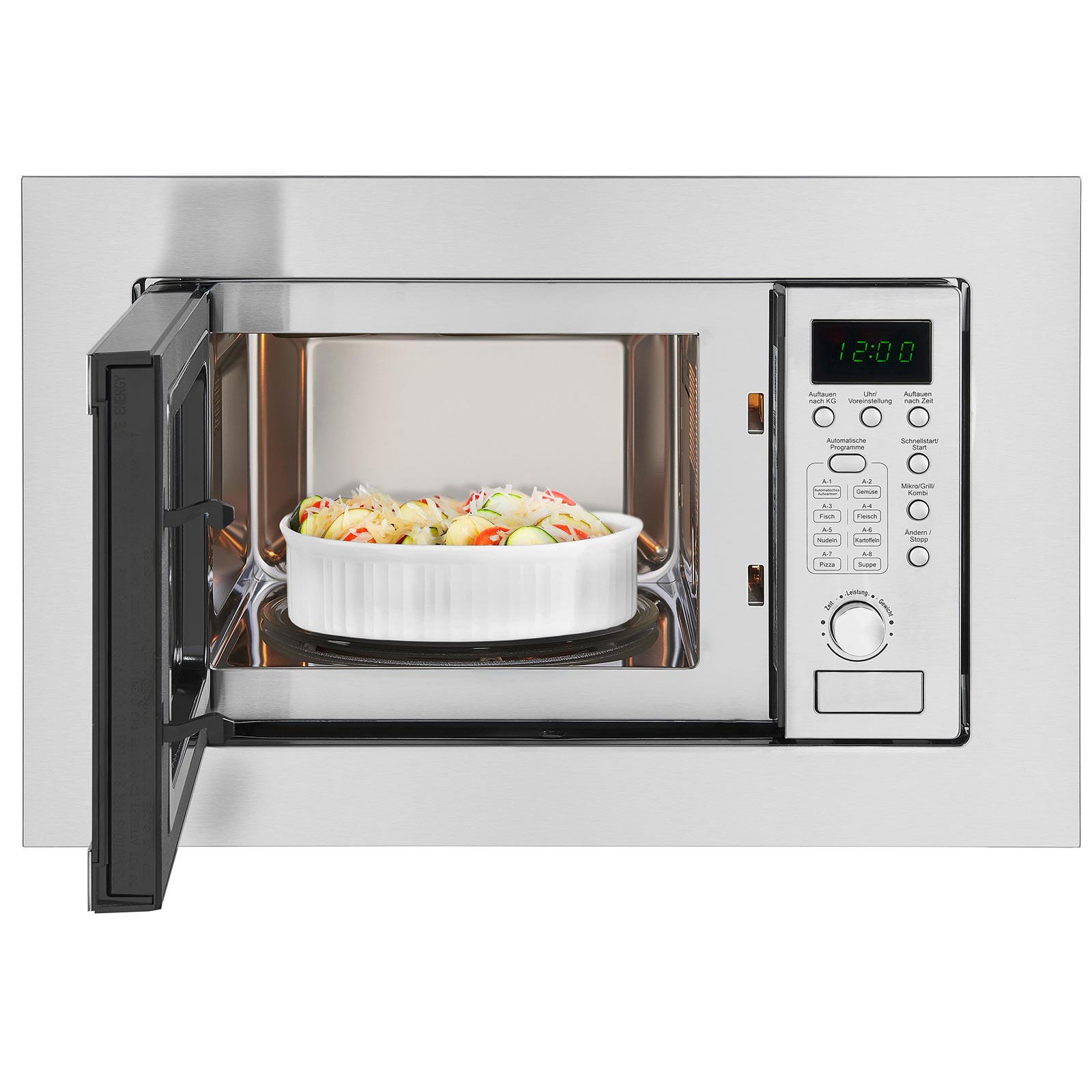 EXQUISIT Einbau-Mikrowelle EMW 20.1 G - mit Timer