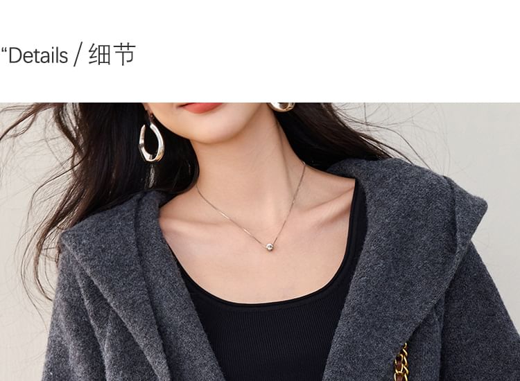 Seoul Crush - Effen midi-cardigan