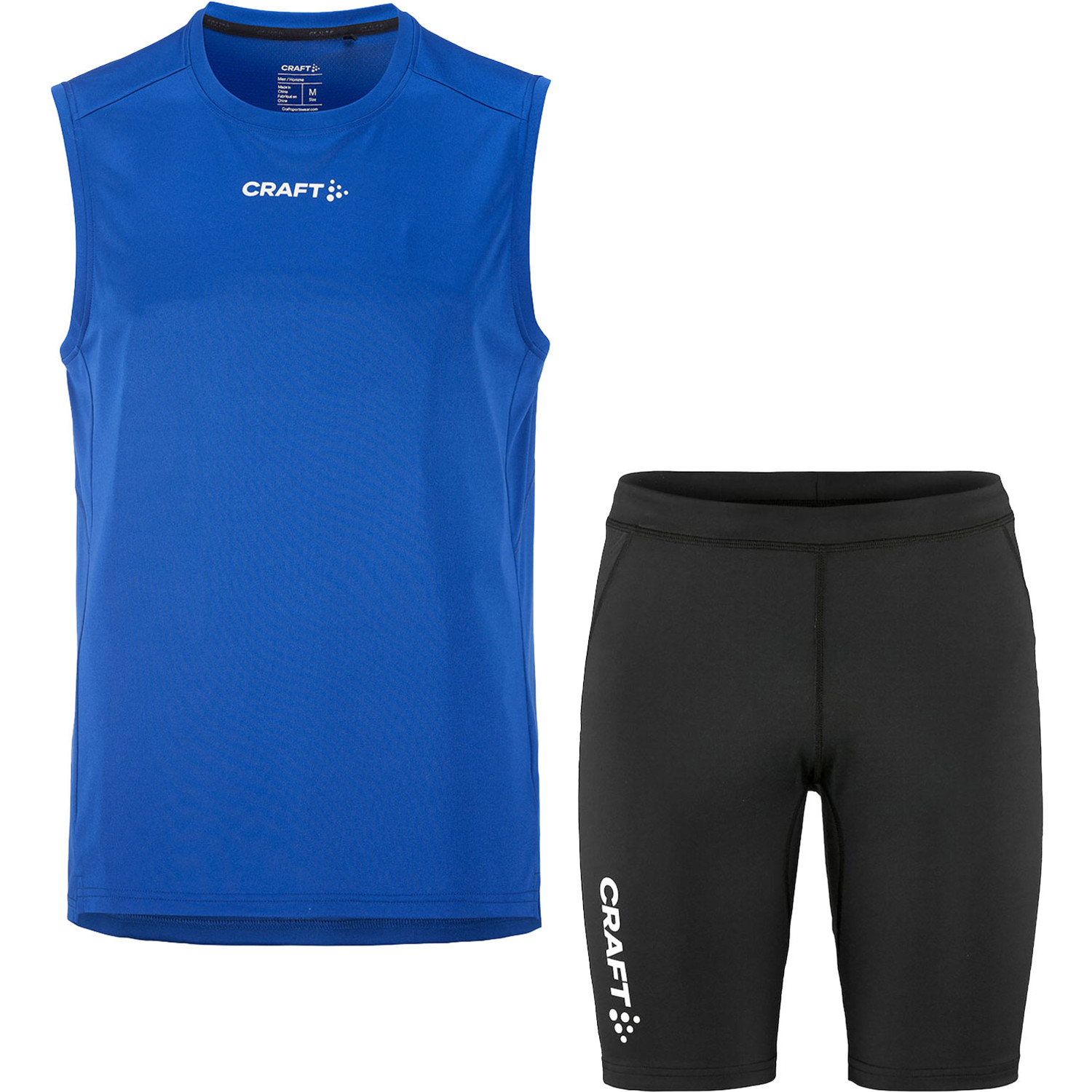 Craft Singlet Korte Legging Set Heren