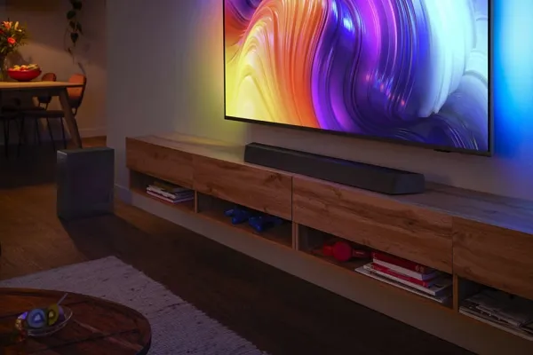 Philips TAB8507B 3.1 Dolby Atmos Soundbar lydsystem, sort