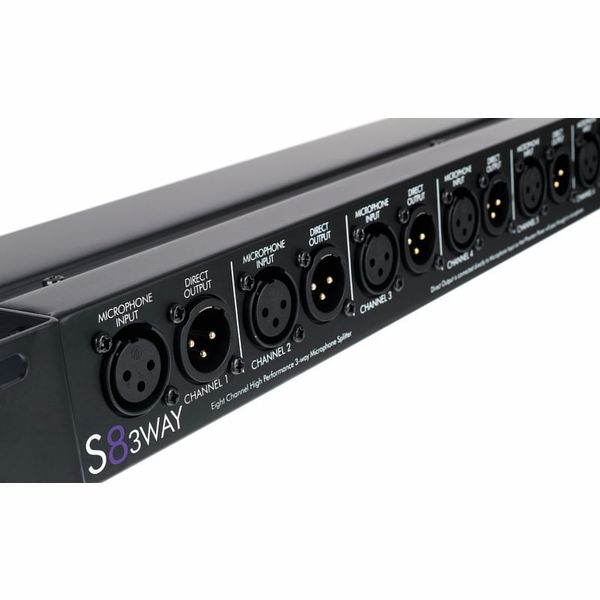 ART S8-3-Way Mikrofon Splitter