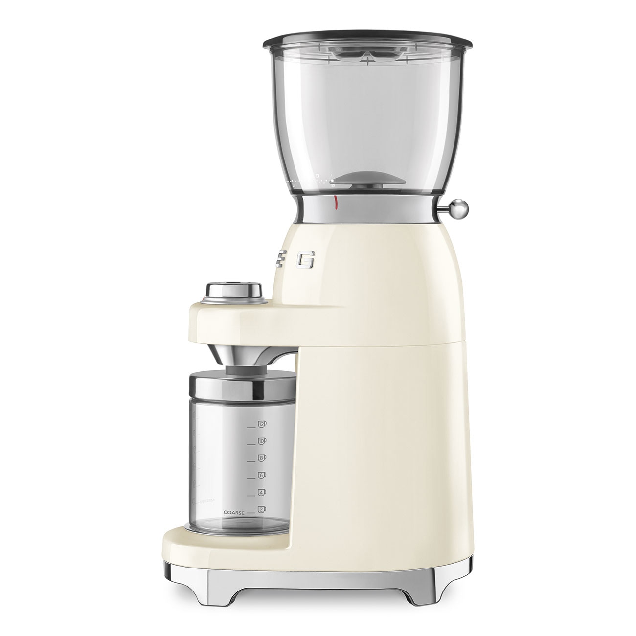 SMEG Kaffeemühle creme 50's Style elektrisch
