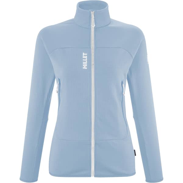 Veste polaire randonnée MILLET FUSION GRID JKT W ICEBERG