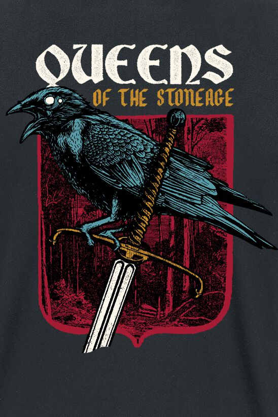 Sword Crow | Queens Of The Stone Age T-Shirt Manches courtes
