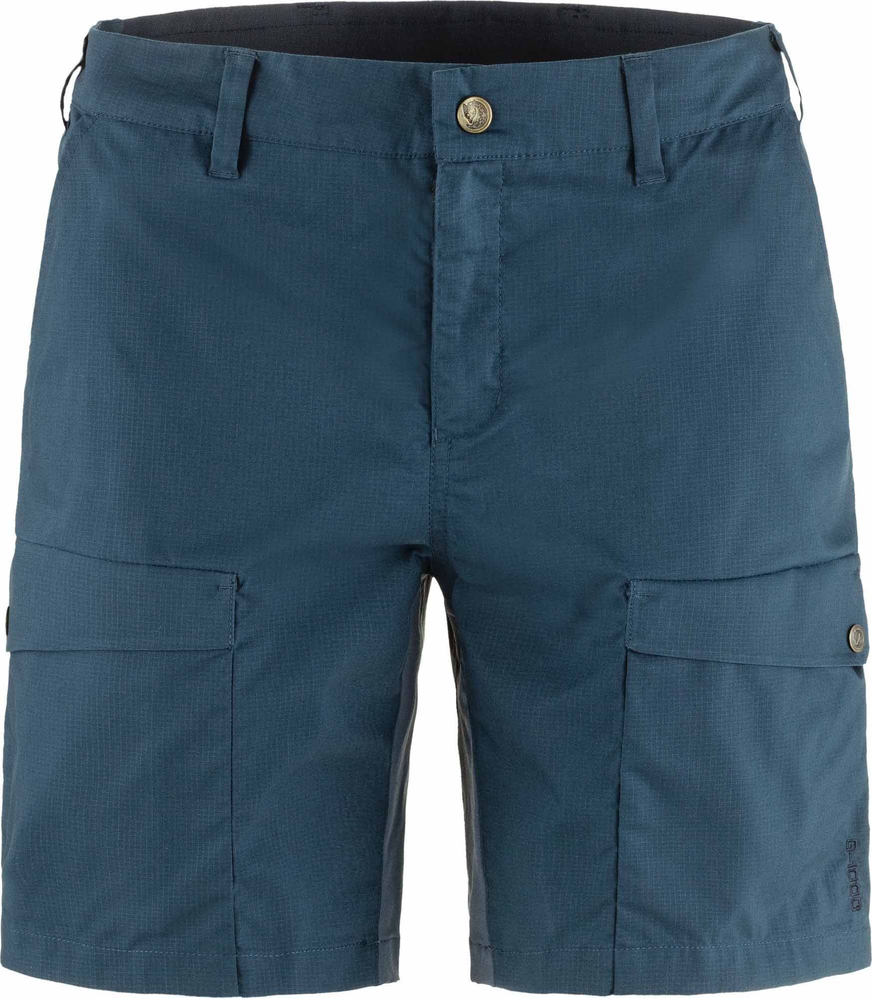 Abisko Hybrid Trail Shorts Dame Navy