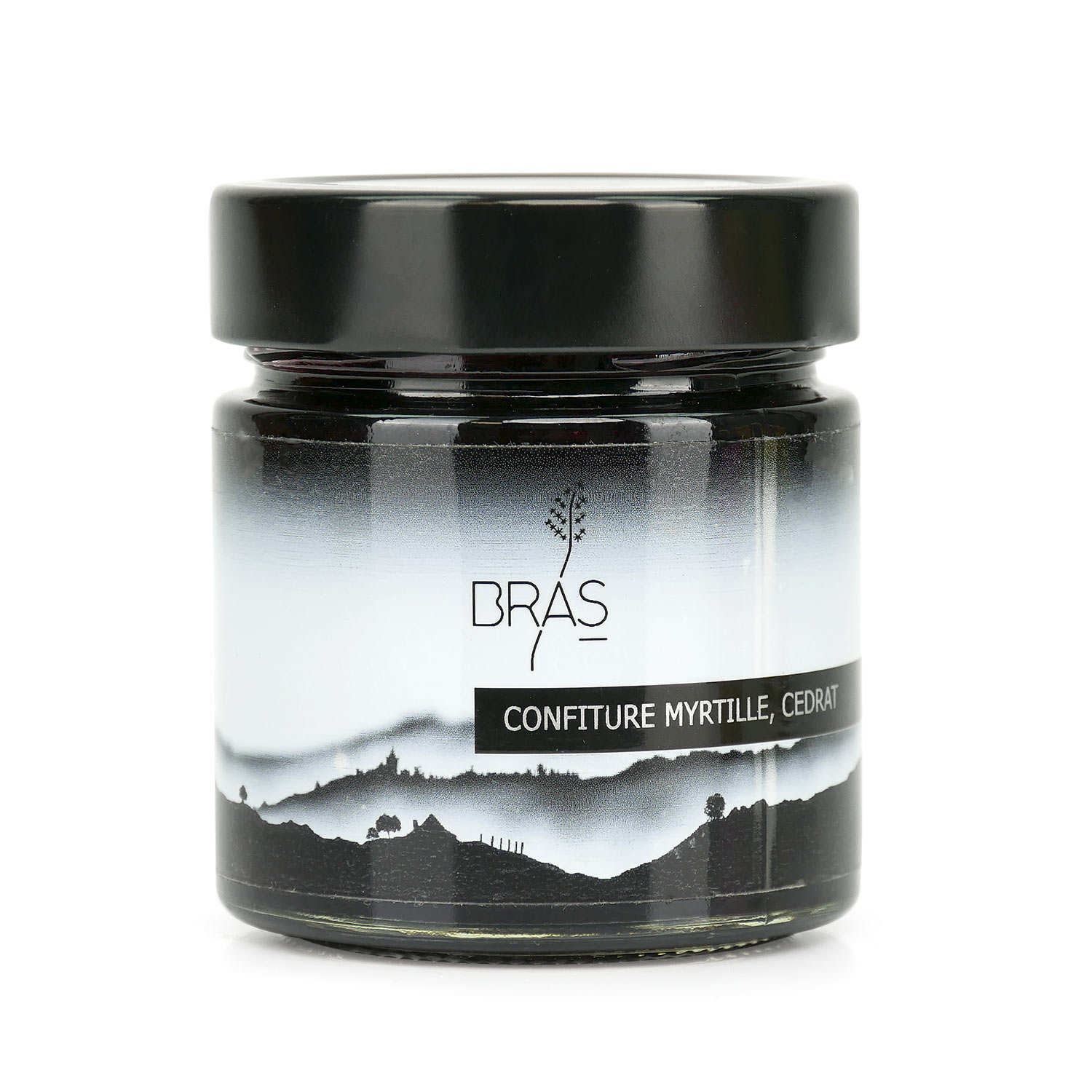 Confiture myrtille-cédrat - Maison Bras