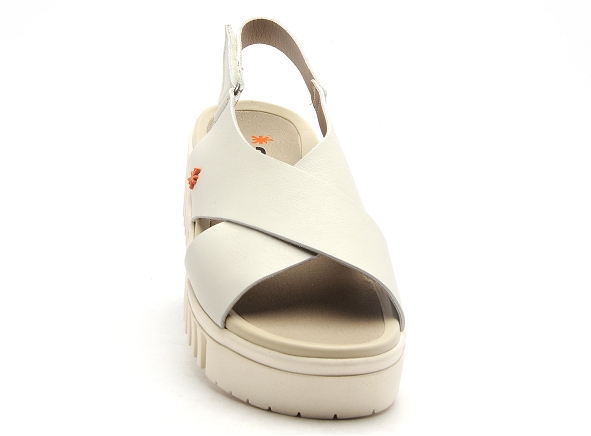 Art nu pieds plats femme brithon 1574 beige