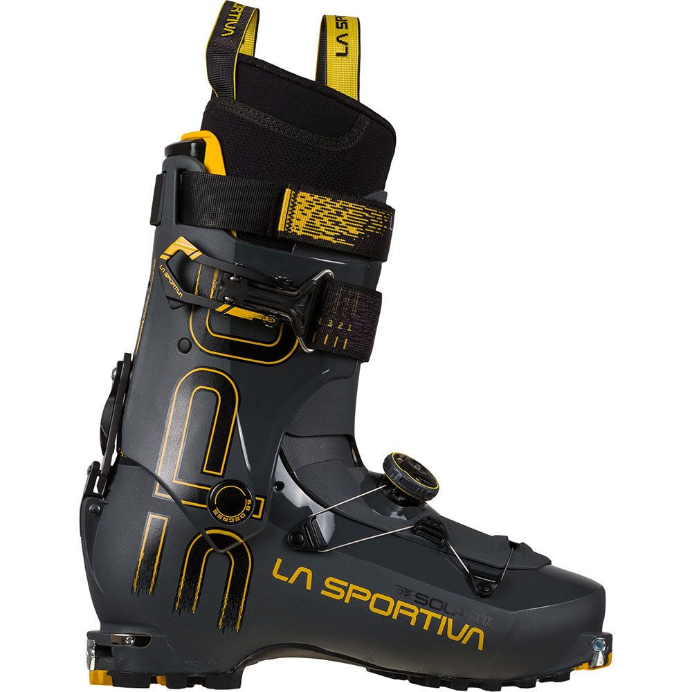 La Sportiva Solar II Touren Skischuhe Herren carbon yellow