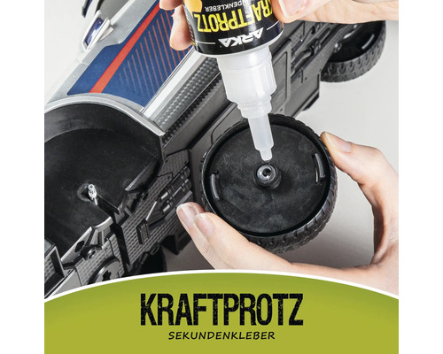ARKA Kraftprotz Superlijm voor kunststof, dik, 50 g