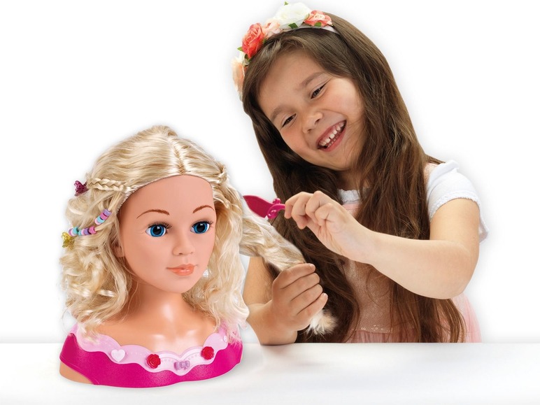 Princess Coralie make-up -en stylingkop
