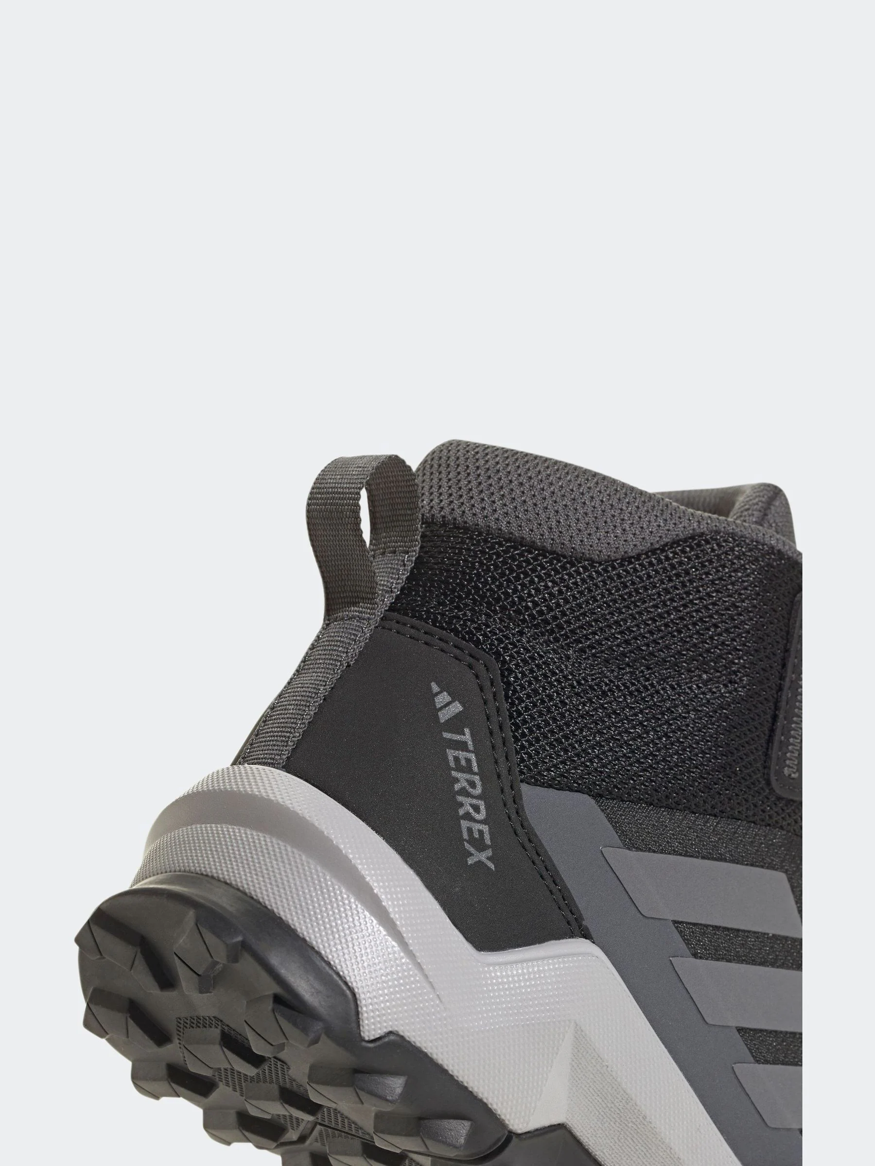 Zwart - adidas Terrex Ax4r Mid wandelschoenen voor kinderen