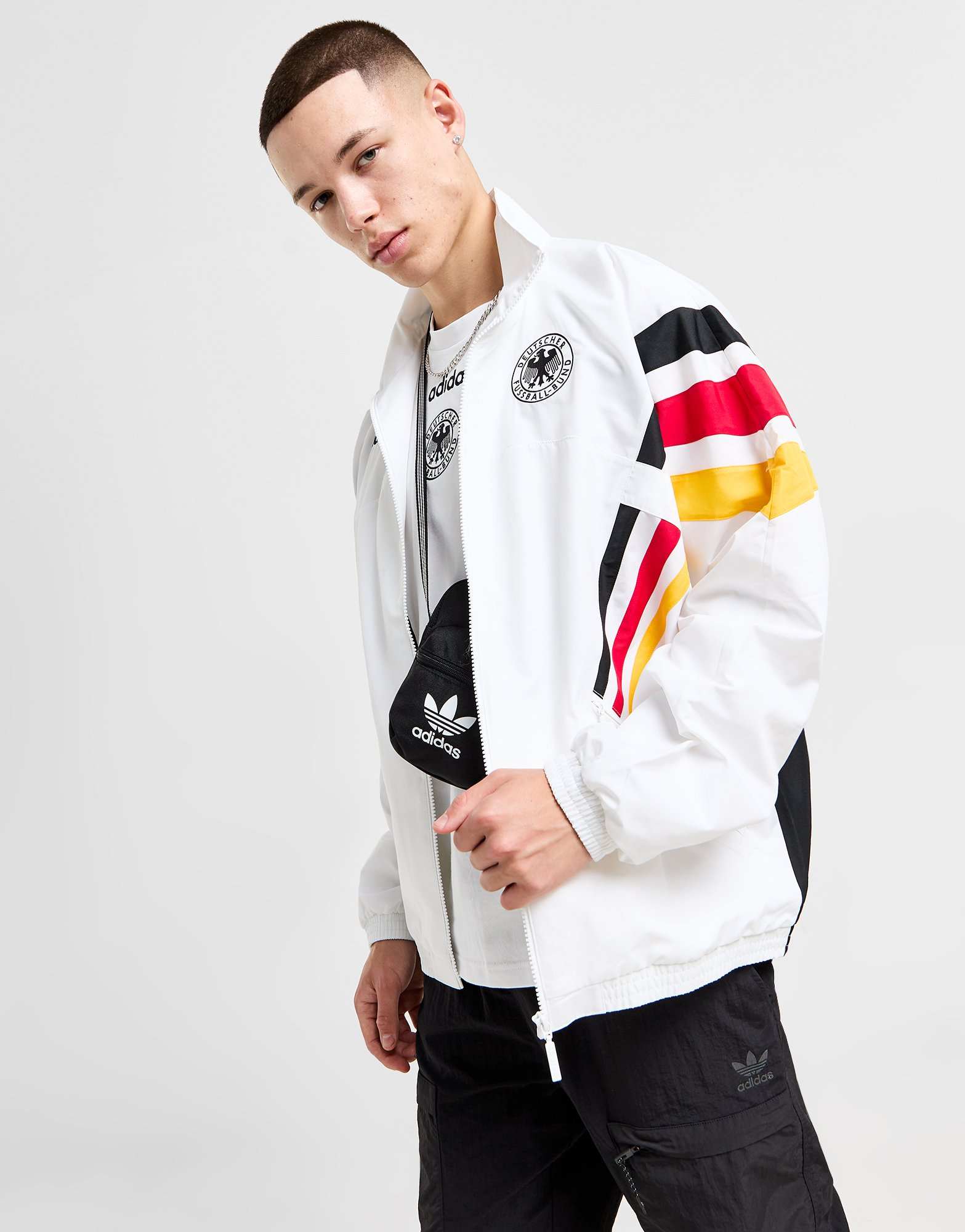 adidas Veste de survêtement tissée Allemagne 1996