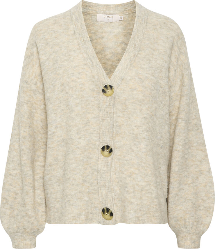 Cream CRMerle OZ Knit Cardigan Oat melange