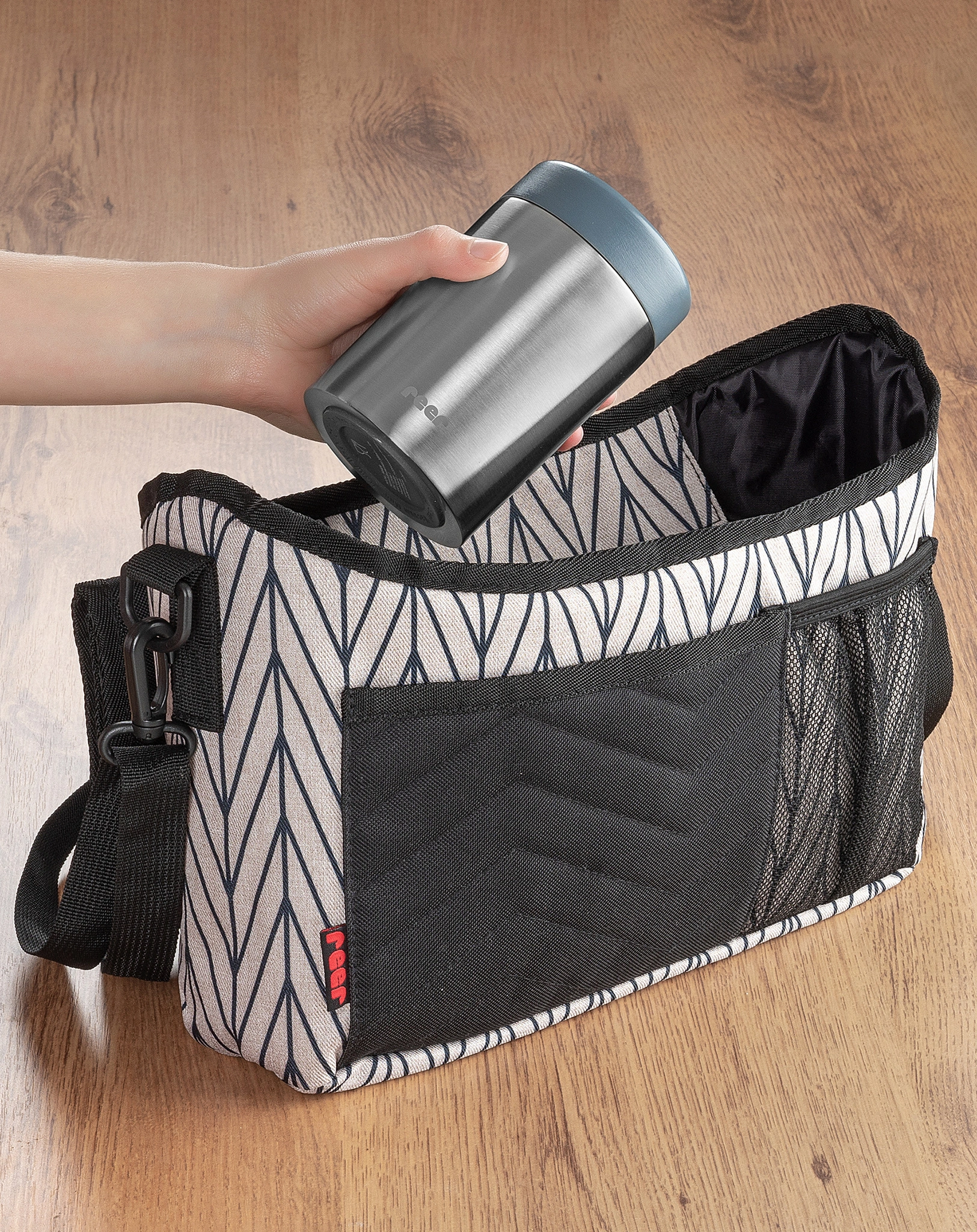 Edelstahl-Warmhaltebox PURE (300ml) in grau