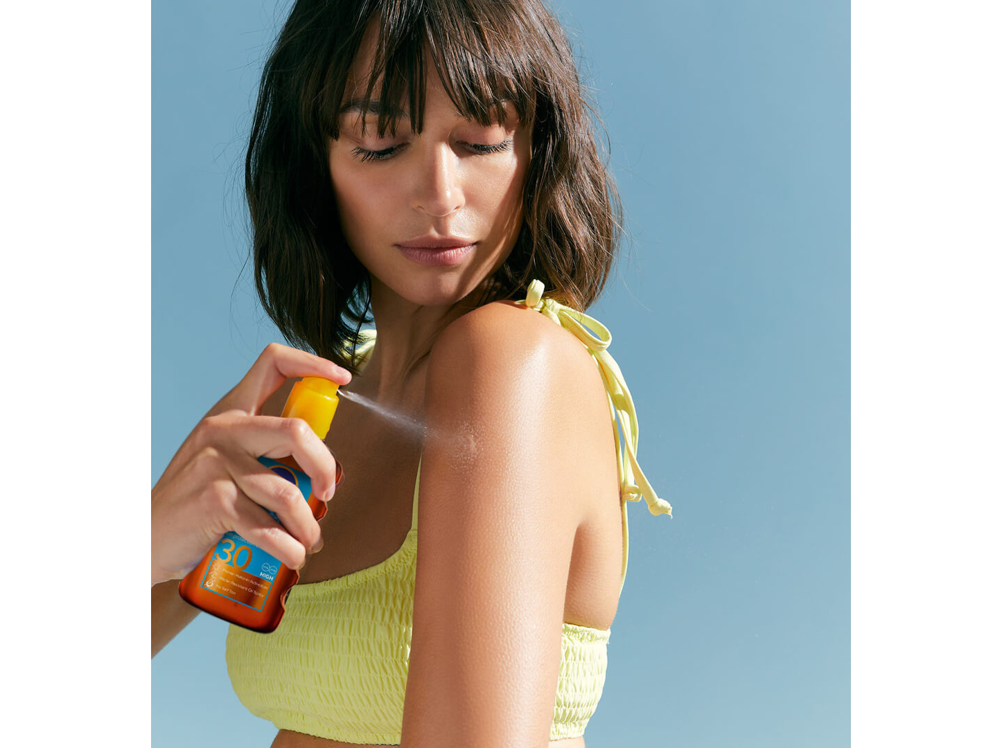 PROTETOR SOLAR BRONZEADO NATURAL SPRAY ÓLEO FP30 PROTECT & BRONZE NIVEA SUN 200 ML