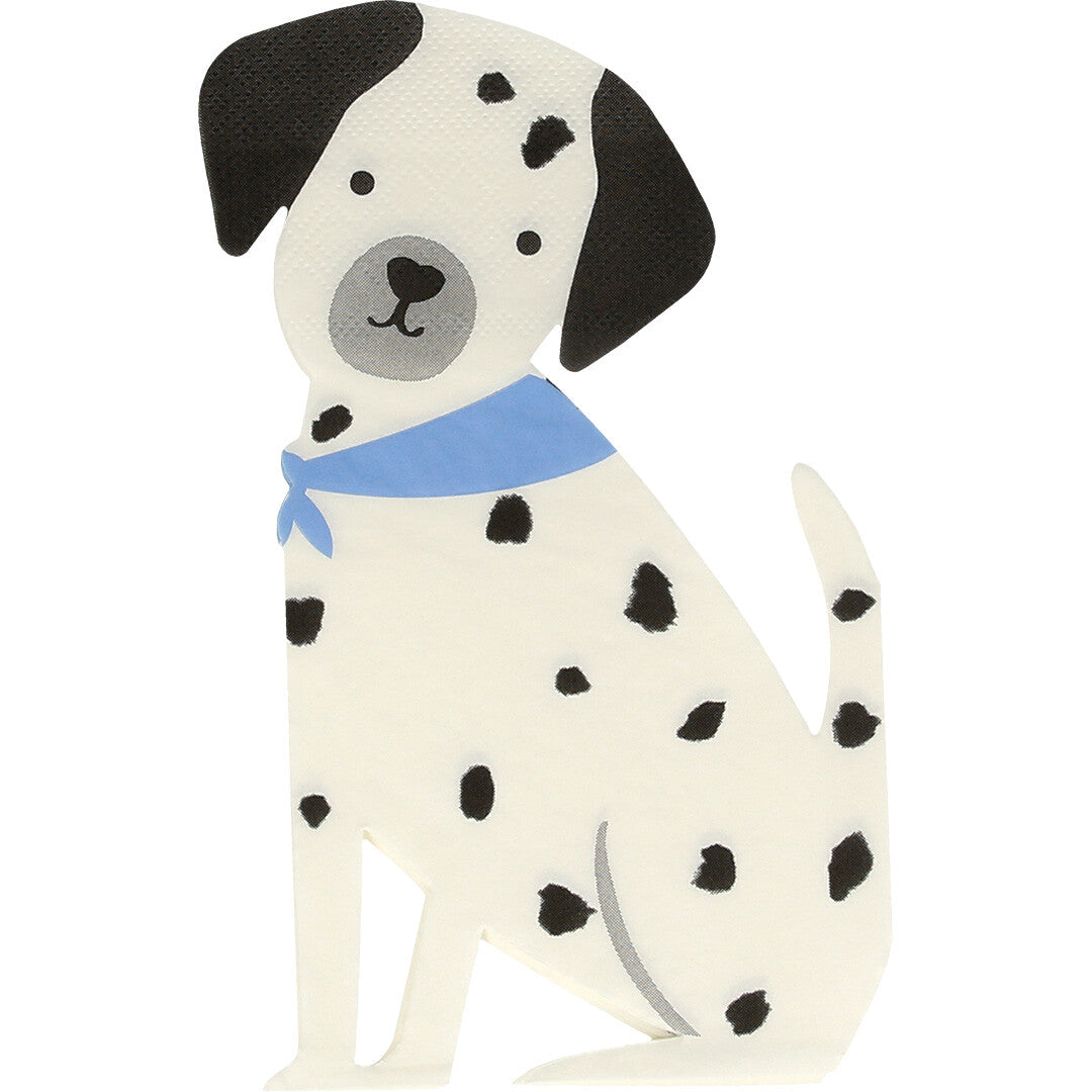 Meri meri servetten puppy - 16st