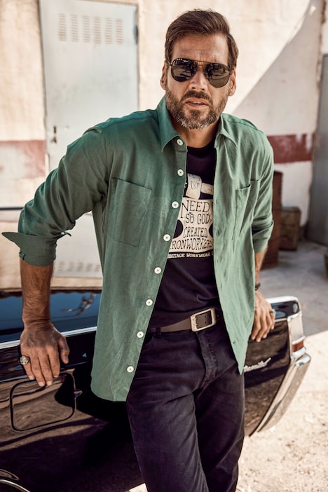 T-Shirt, Workwear, Halbarm, Print, Rundhals