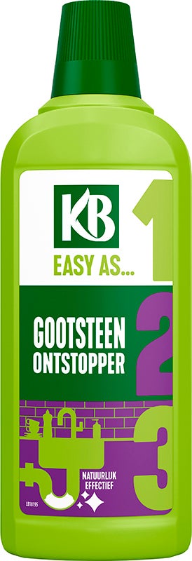 KB gootsteen ontstopper concentraat 750 ml